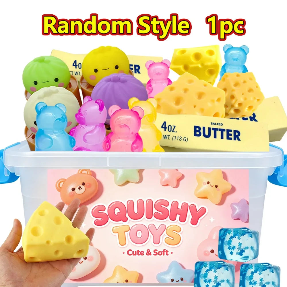 Tactile Food Shape Sensory Toys