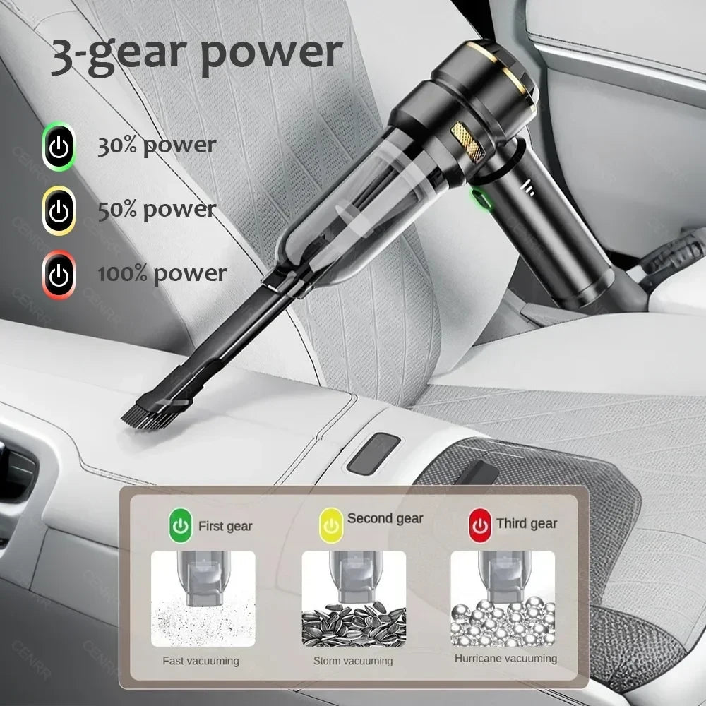 Portable Wireless Car Vacuum