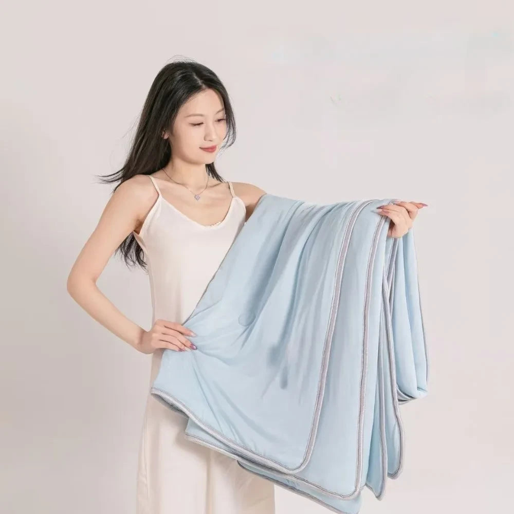 Silky Cooling Summer Blanket