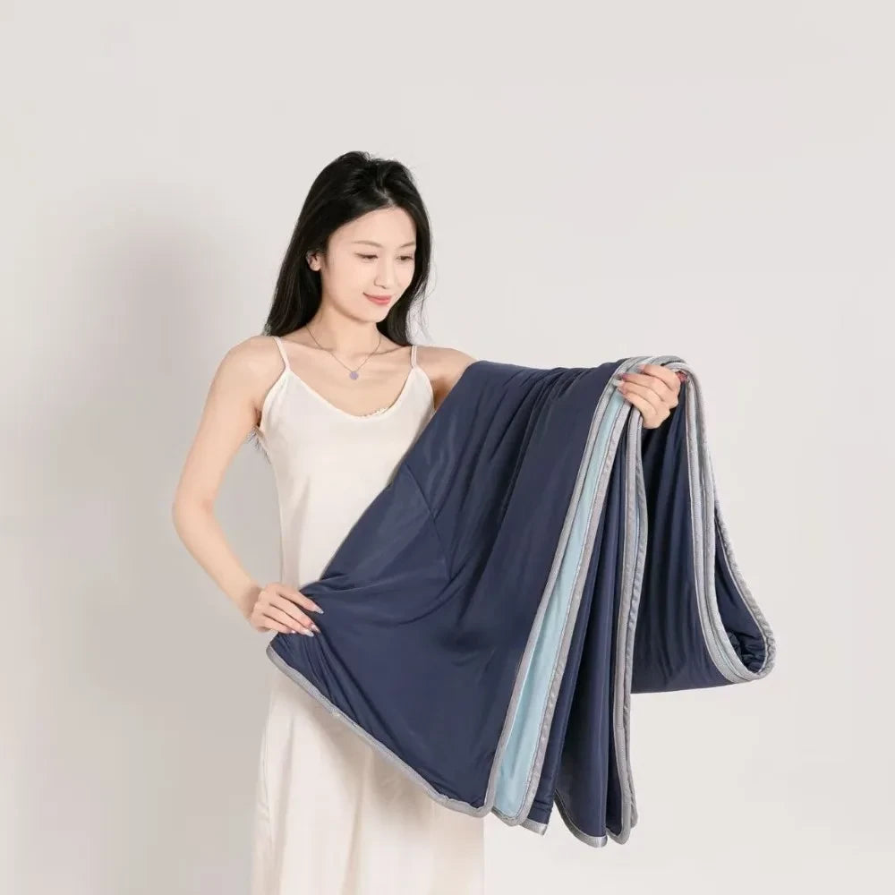 Silky Cooling Summer Blanket