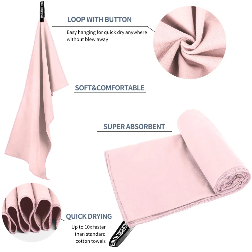 Quick-Drying Microfiber Sports Towel