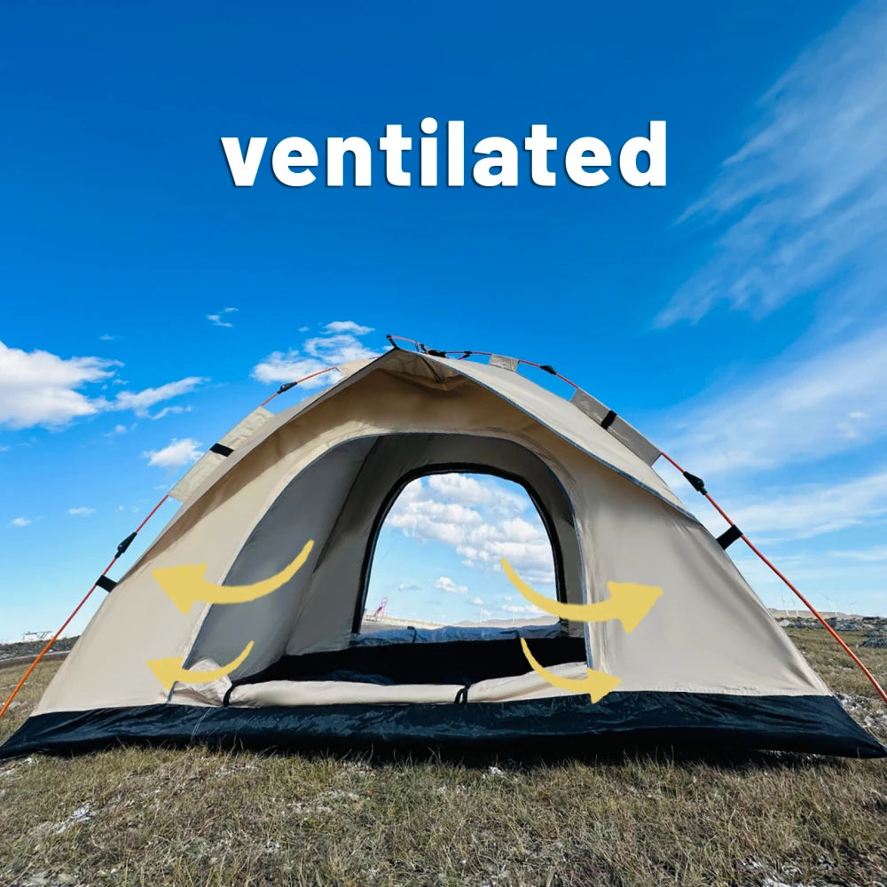 Automatic Quick-Open Beach Shelter