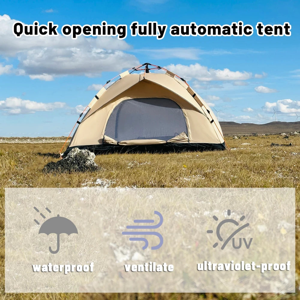 Automatic Quick-Open Beach Shelter
