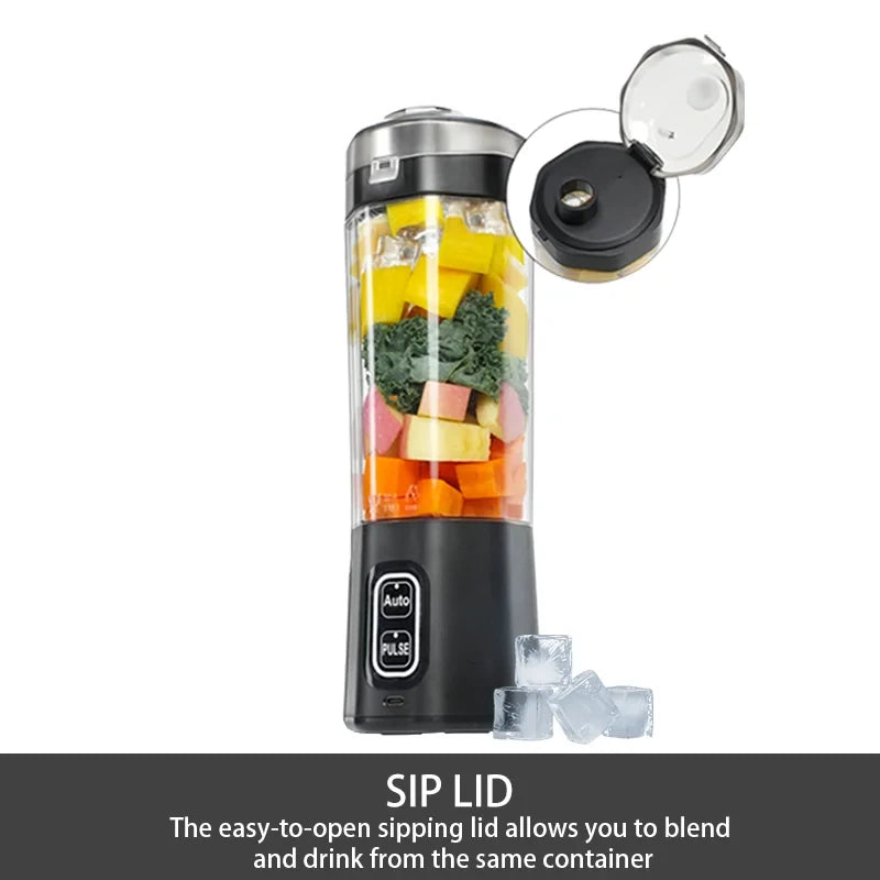 Portable USB Rechargeable Protein Blender