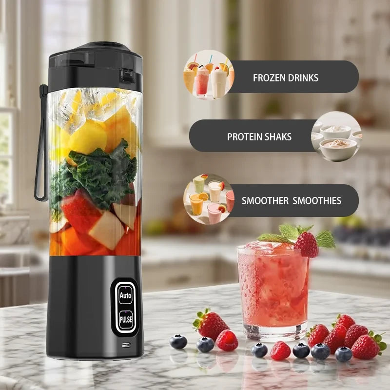 Portable USB Rechargeable Protein Blender
