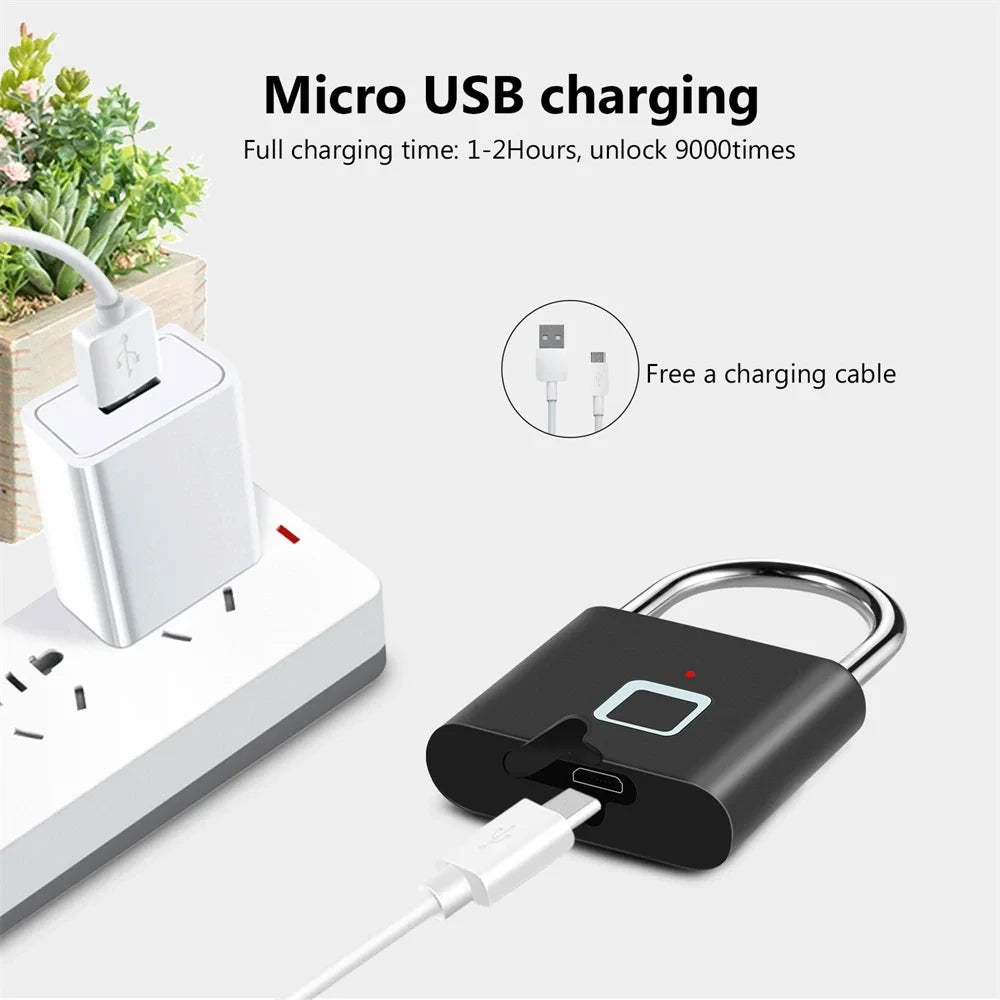 Fingerprint Keyless Smart Padlock