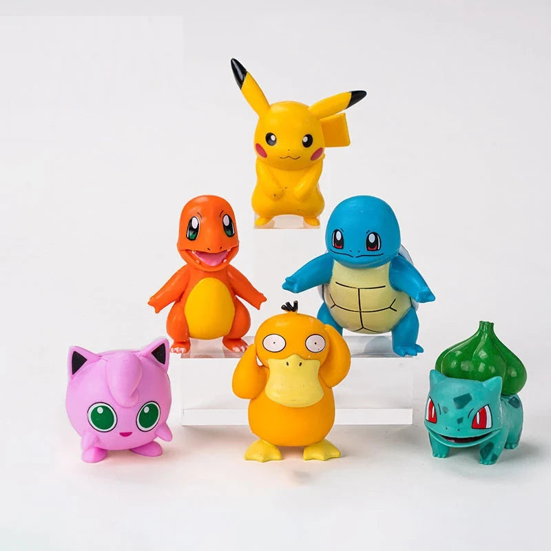Classic Pokemon Character Figure Set