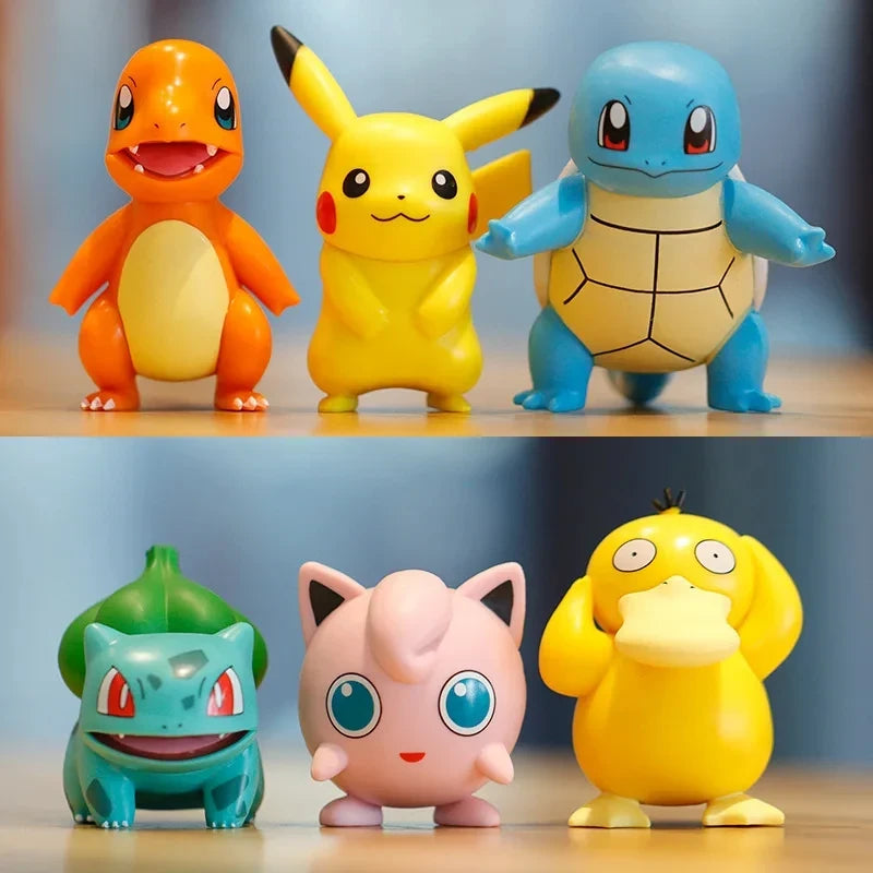 Classic Pokemon Character Figure Set