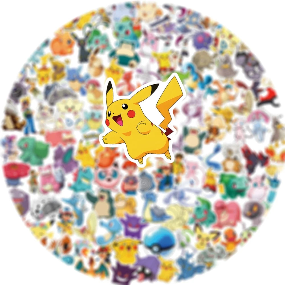 Anime Character Laptop Stickers