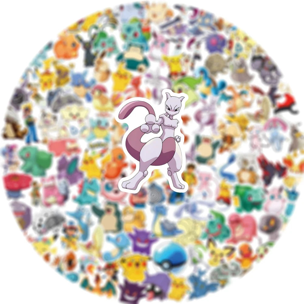 Anime Character Laptop Stickers