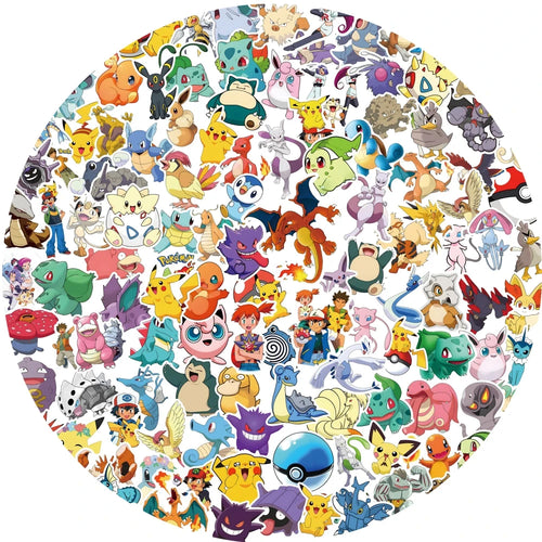 Anime Character Laptop Stickers