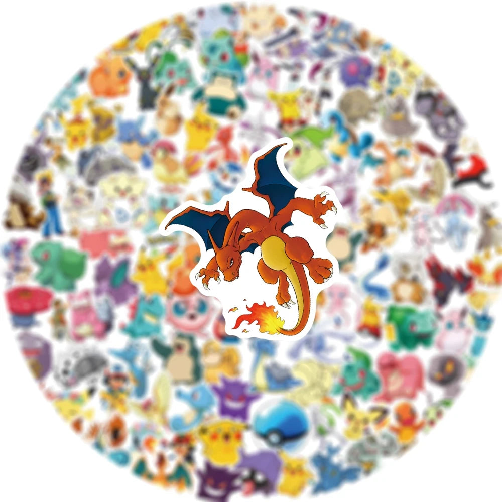 Anime Character Laptop Stickers