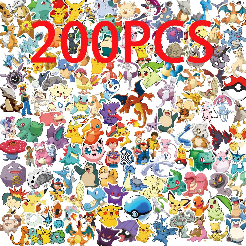 Anime Character Laptop Stickers
