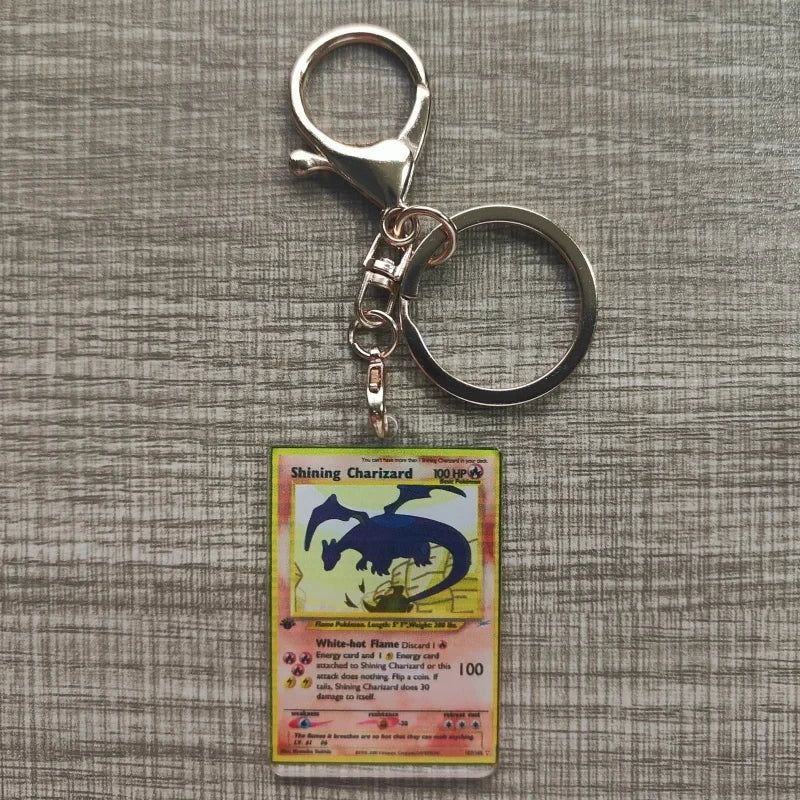 Pokemon Character Backpack Keychain