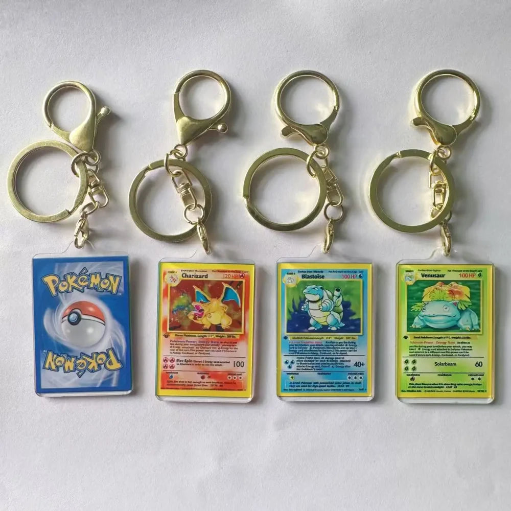 Pokemon Character Backpack Keychain