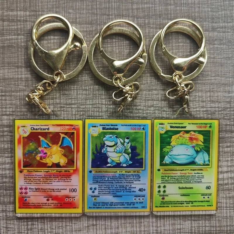 Pokemon Character Backpack Keychain