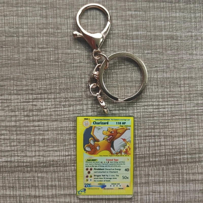 Pokemon Character Backpack Keychain