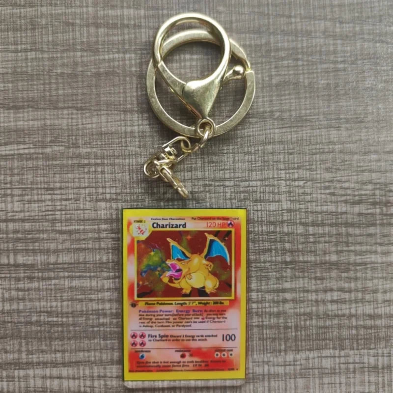 Pokemon Character Backpack Keychain