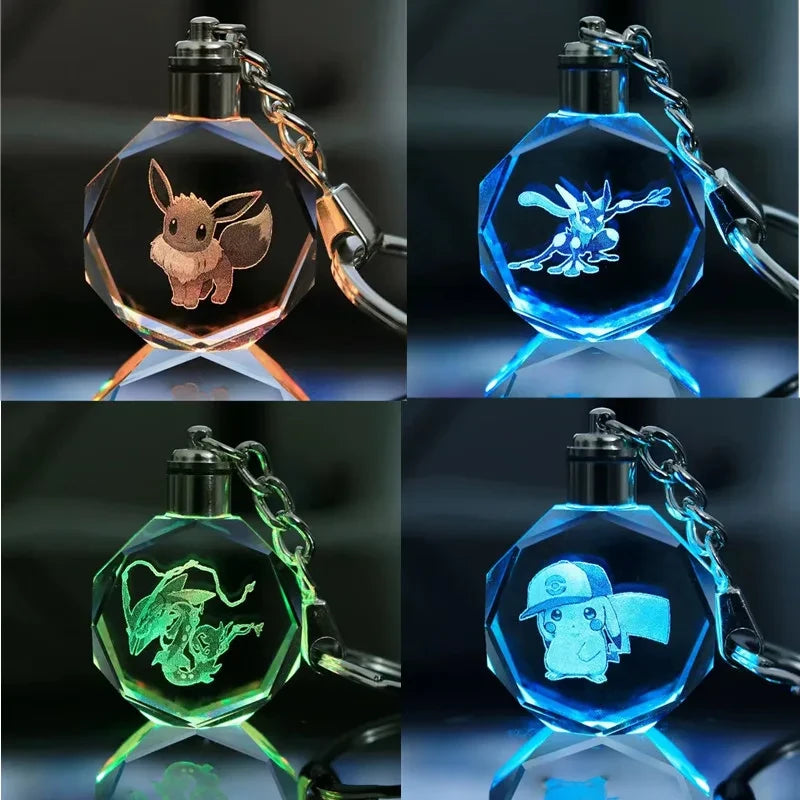 Luminous Character Key Pendant