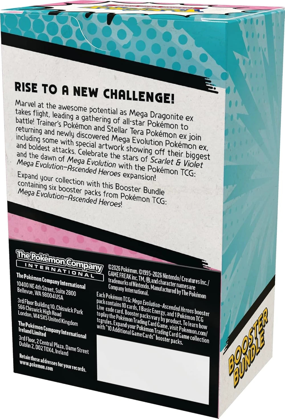 Pokemon Mega Evolution Booster Bundle
