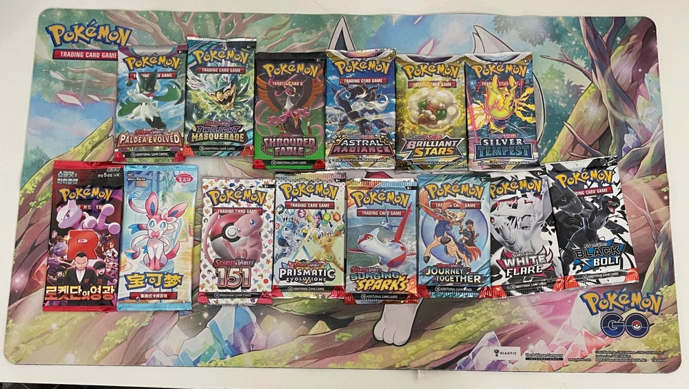 Authentic Pokemon TCG Booster Packs